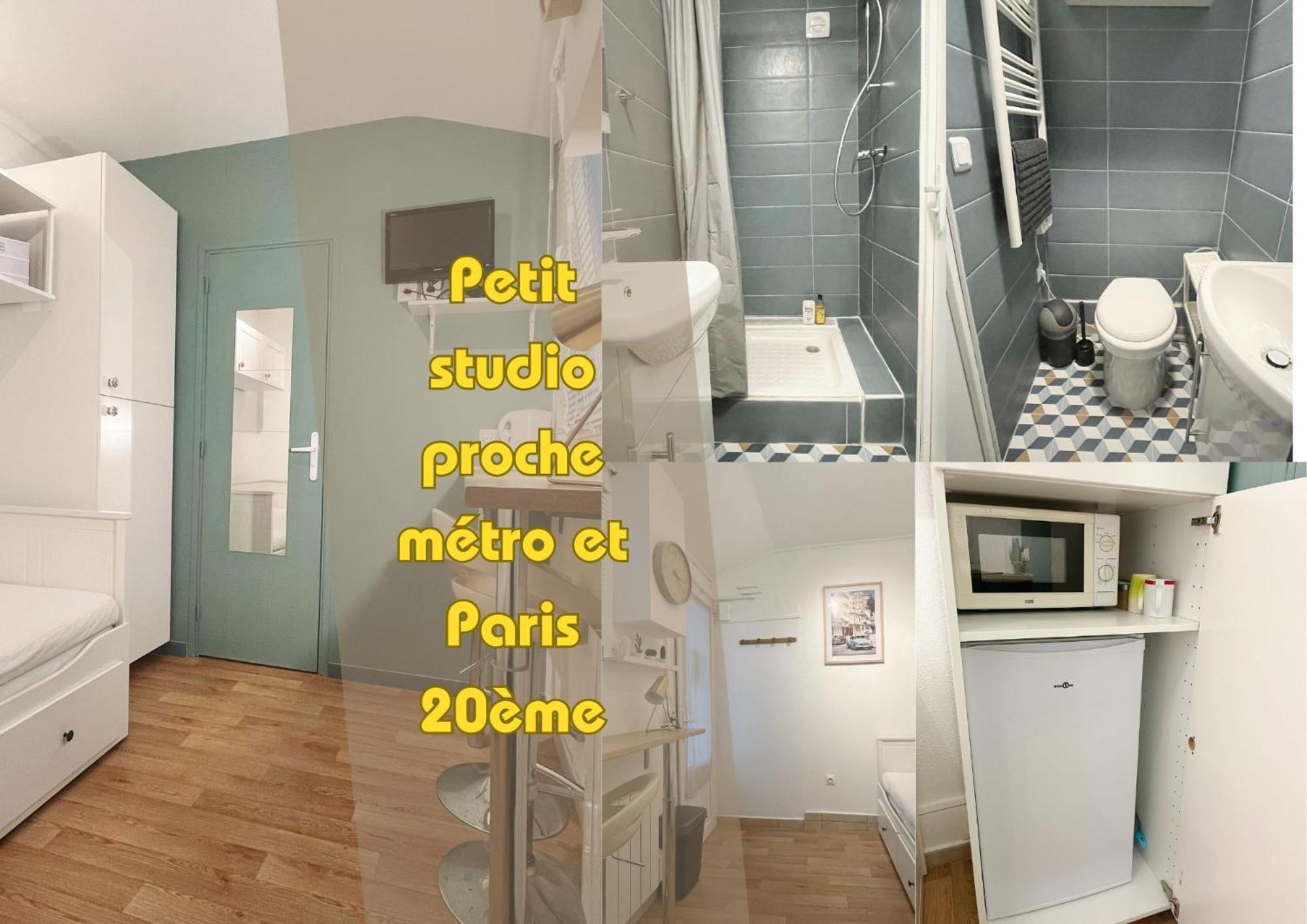 #1 Petit Studio Pres Du Metro L9 Bagnolet Zewnętrze zdjęcie